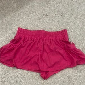 free peoples Women's Pink Athletic Shorts